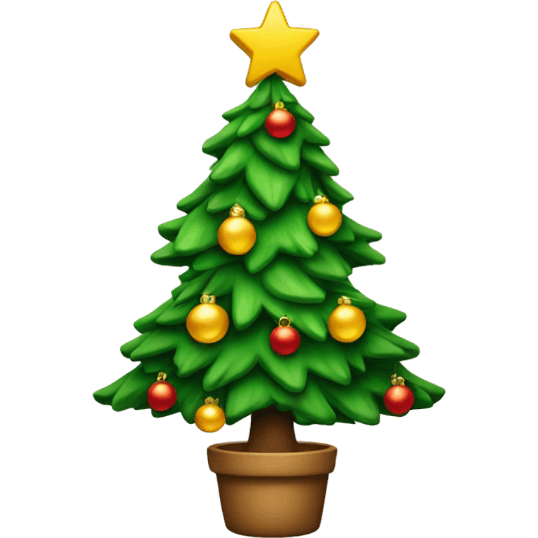 Christmas tree Jewish theme emoji