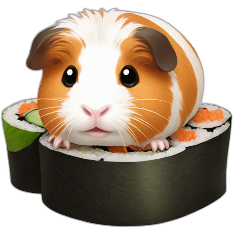 guinea pig sushi emoji