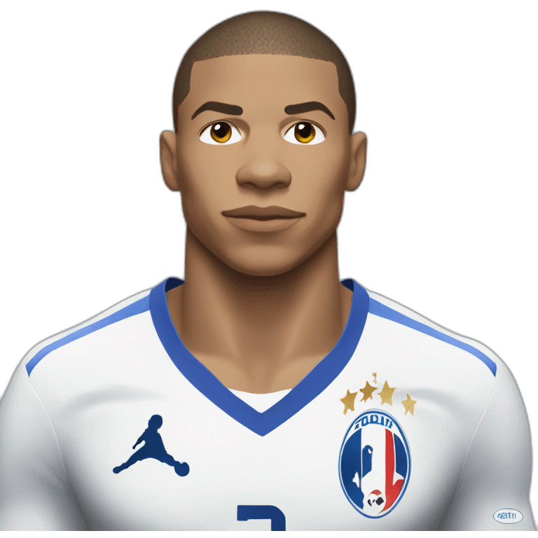 Kylian mbappe, france, world cup, buff emoji