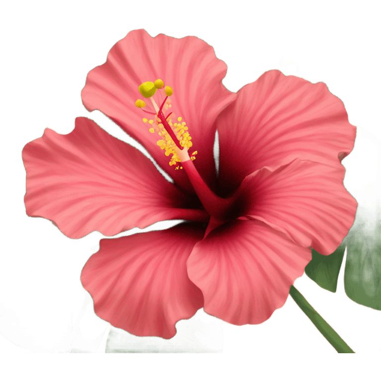 Hibiscus  emoji