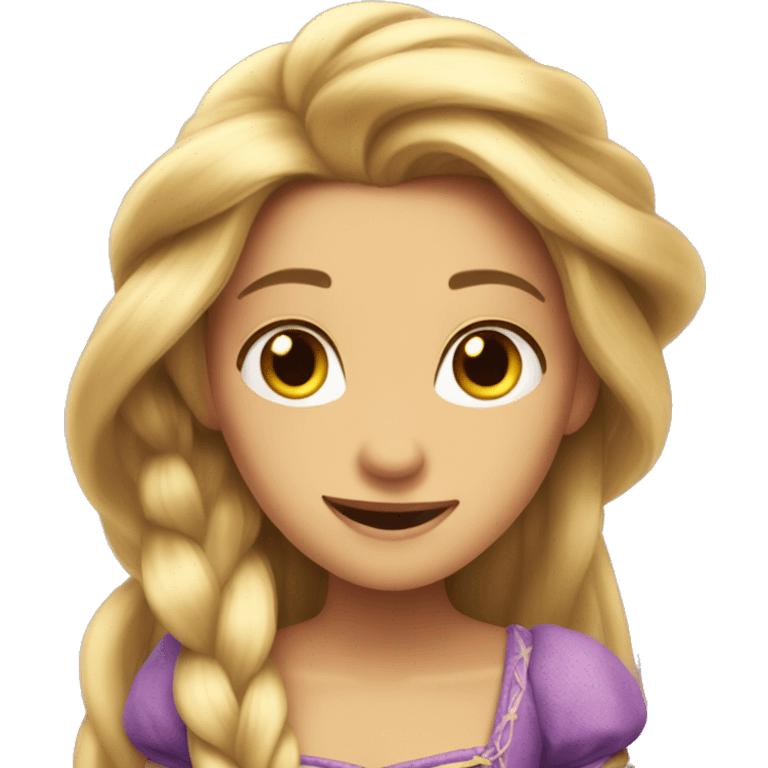 Rapunzel emoji