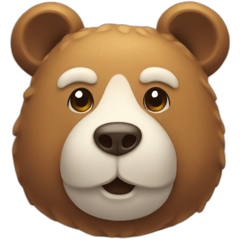 Chamallow bear emoji