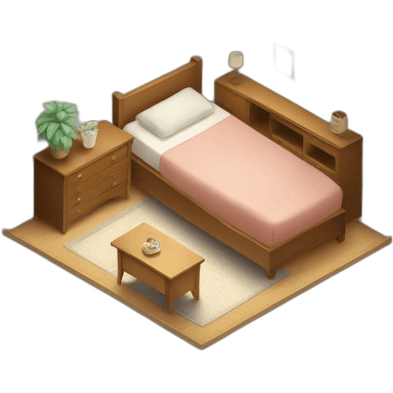 furniture isometric view emoji