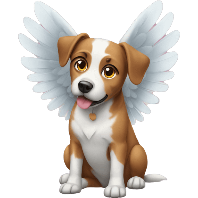 Dog with wings emoji