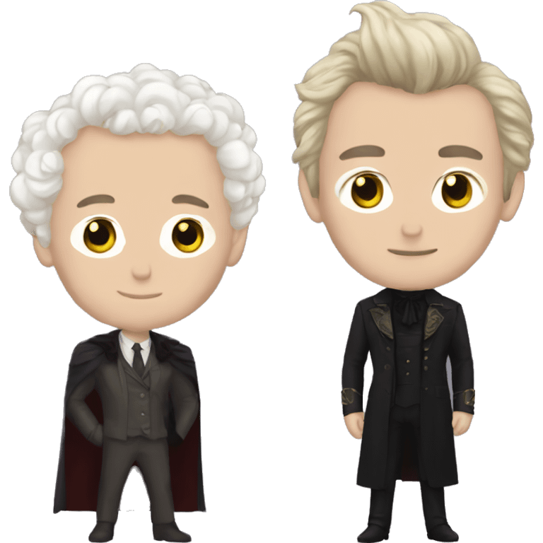 aziraphale and crowley emoji