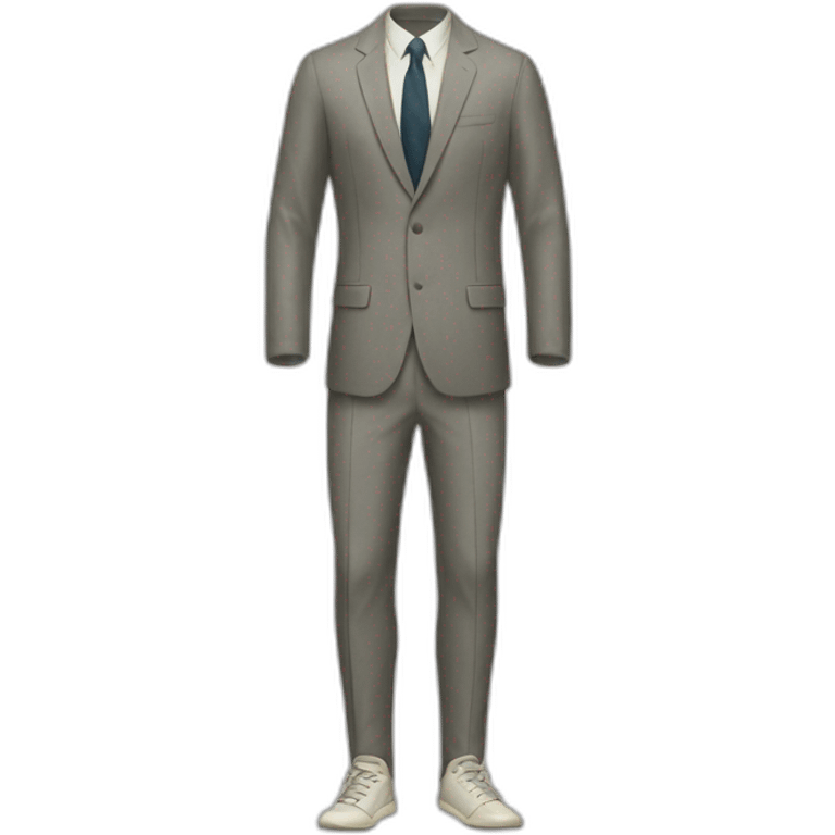 vintage gym suit for white men emoji