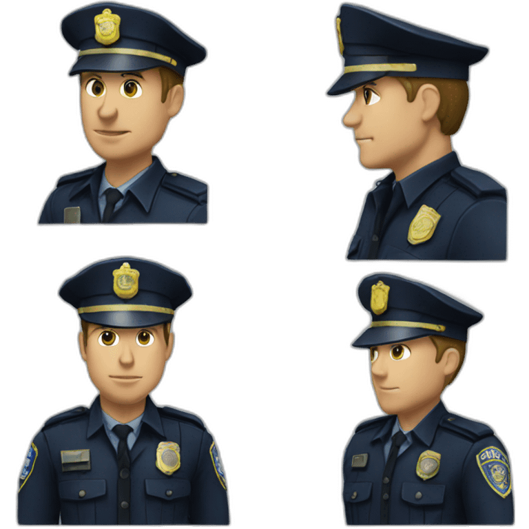 Police municipale  emoji