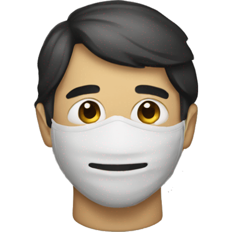 Masked man  emoji