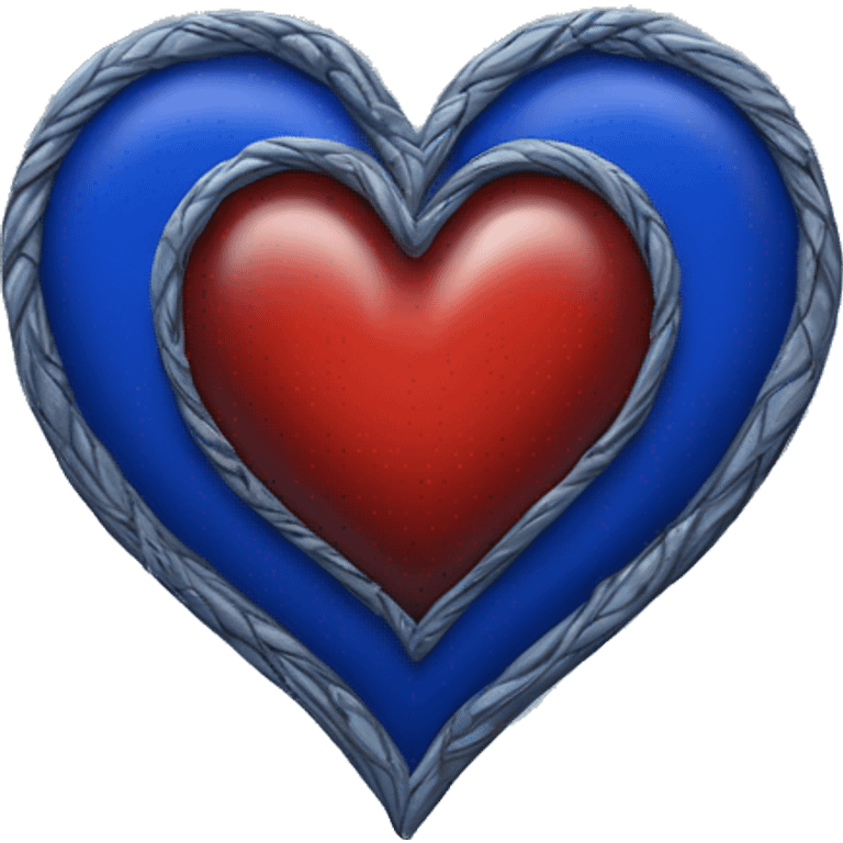 royal blue heart emoji