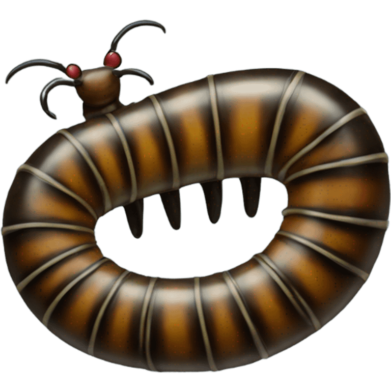 millipede with bow on it  emoji