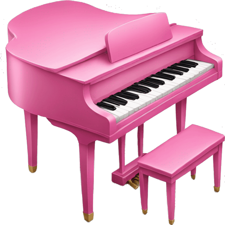 Pink piano  emoji