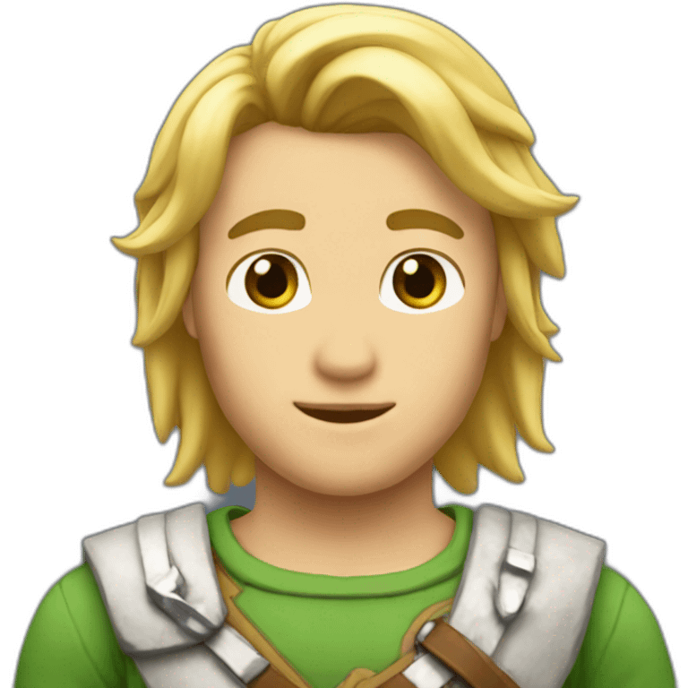 Link-blond-hair emoji