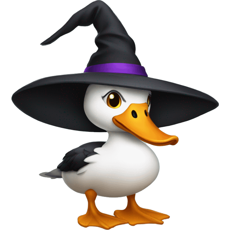 Witch duck emoji