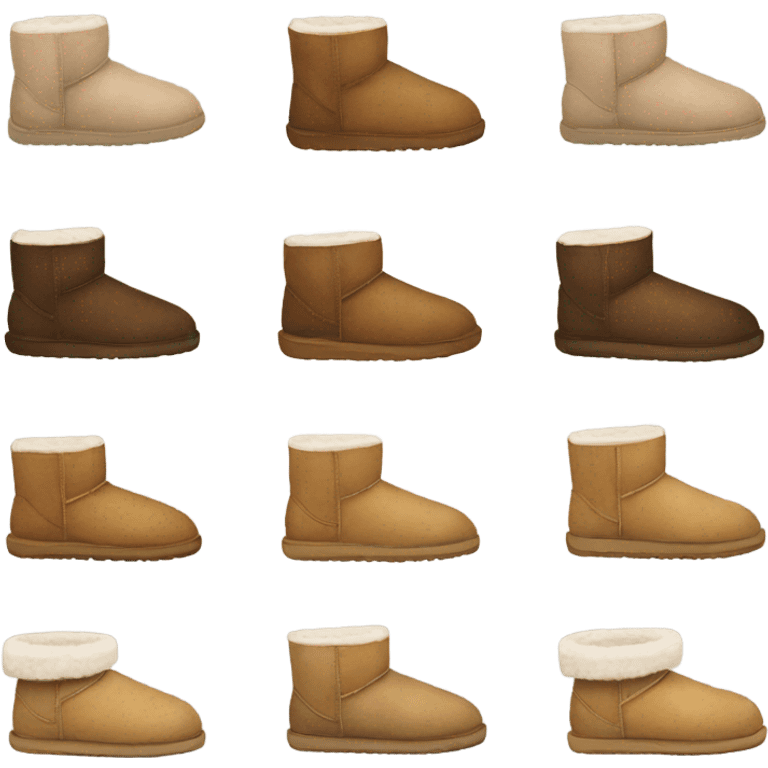 UGG slippers  emoji