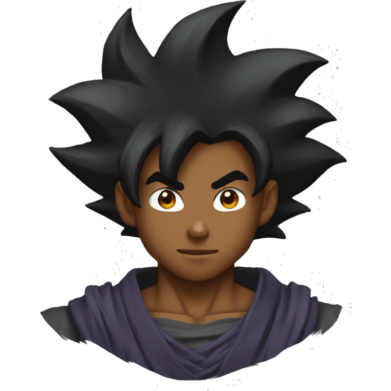 Black Goku  emoji