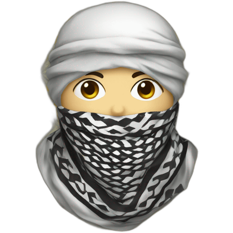 Keffiyeh design emoji