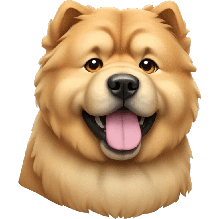 Chow chow dog emoji