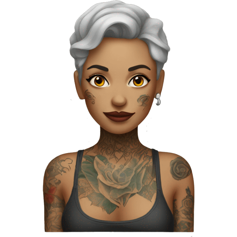 tattooed-woman emoji