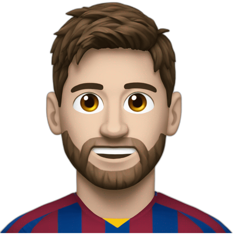 Messi ballon dor emoji