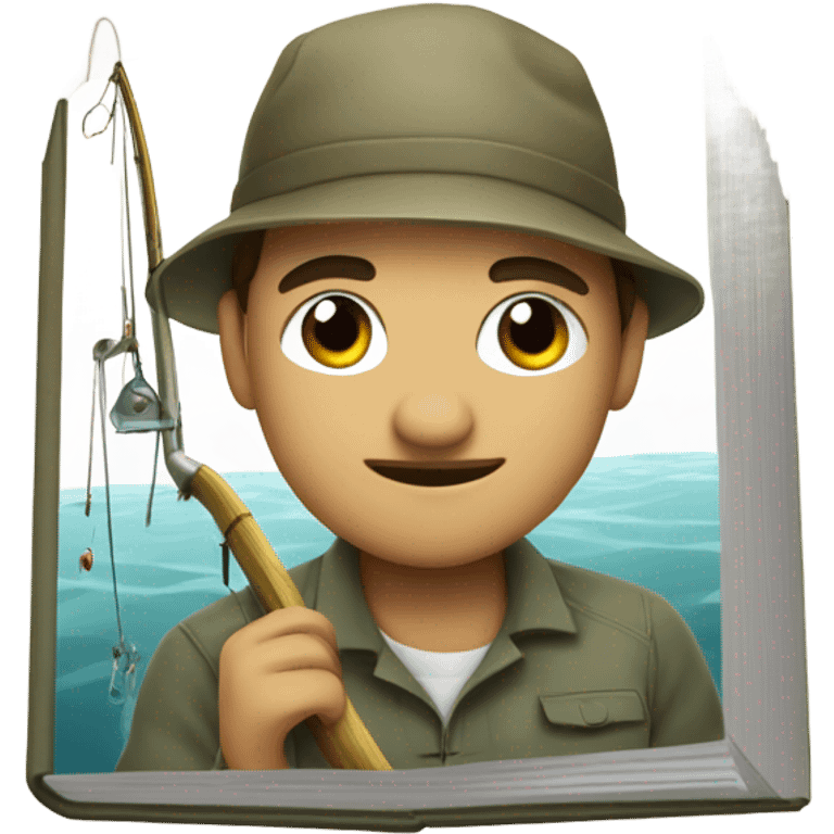 book+fishing gut emoji