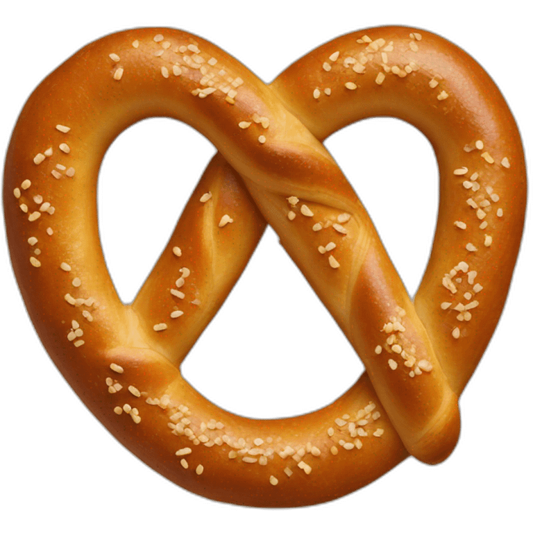 pretzel emoji