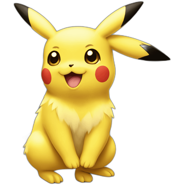 pikachu azul emoji