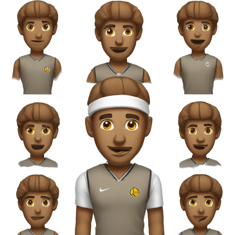 Basketball coach  emoji