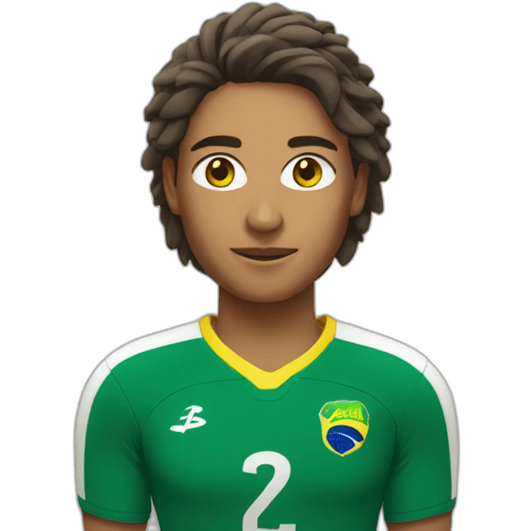 A Brazilian volleyball player emoji