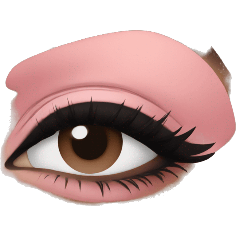 Soft pink eyeshadow emoji