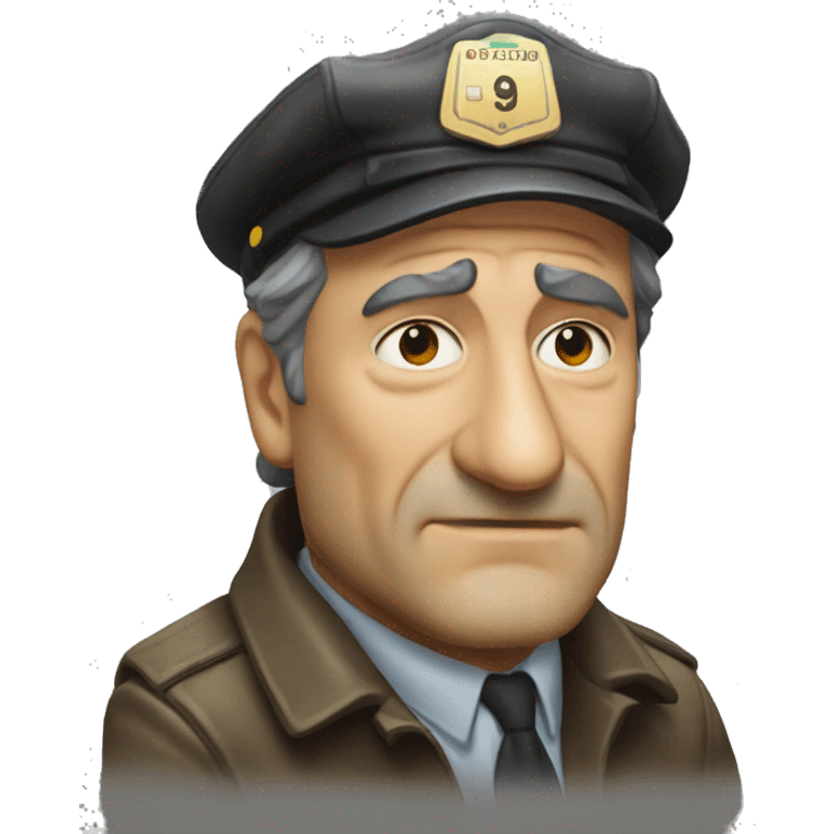 Robert De Niro Mole Taxi Driver  emoji