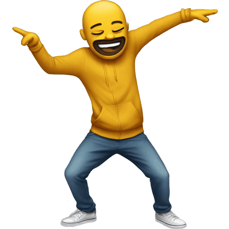 Dabbing emoji