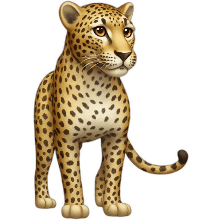 Leopard Full Body emoji