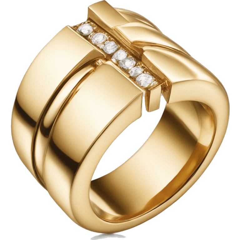 Cartier ring un clou emoji