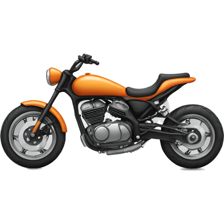 Motorcycle in moutains emoji