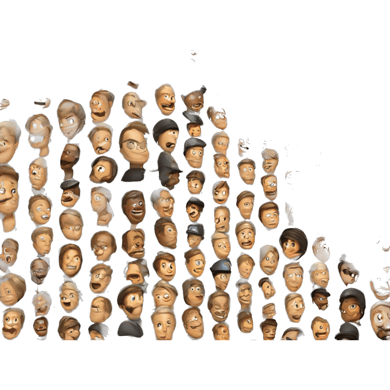 Un émoji qui souffle et qui en a marre emoji