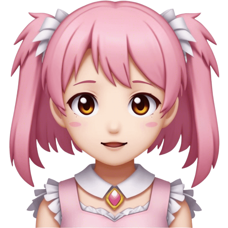 Madoka saying yippie  emoji