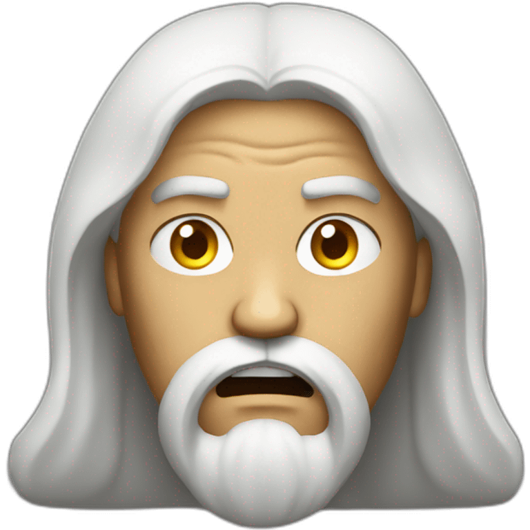 angry jesus emoji