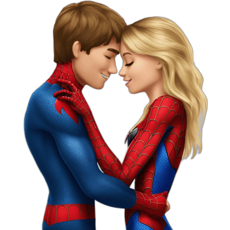 Hannah montana spider-man kiss emoji