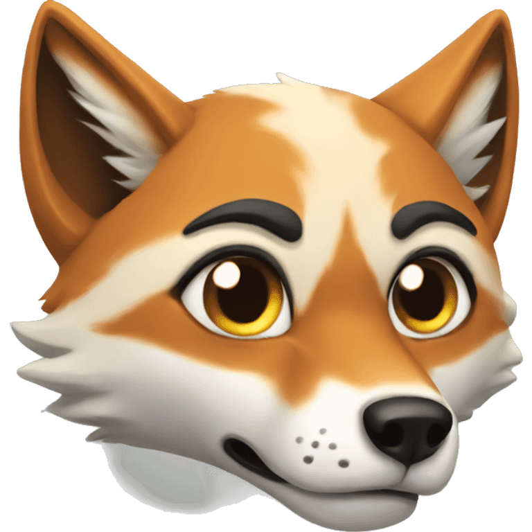 Cry Fox  emoji