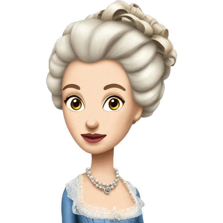 realistic Marie Antoinette  emoji