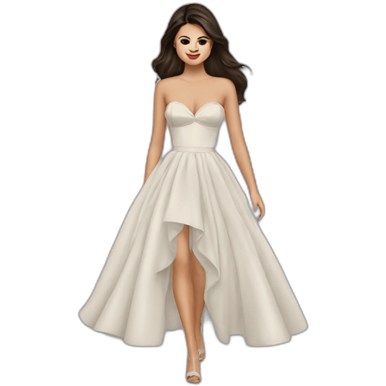 Selena Gomez dresses emoji