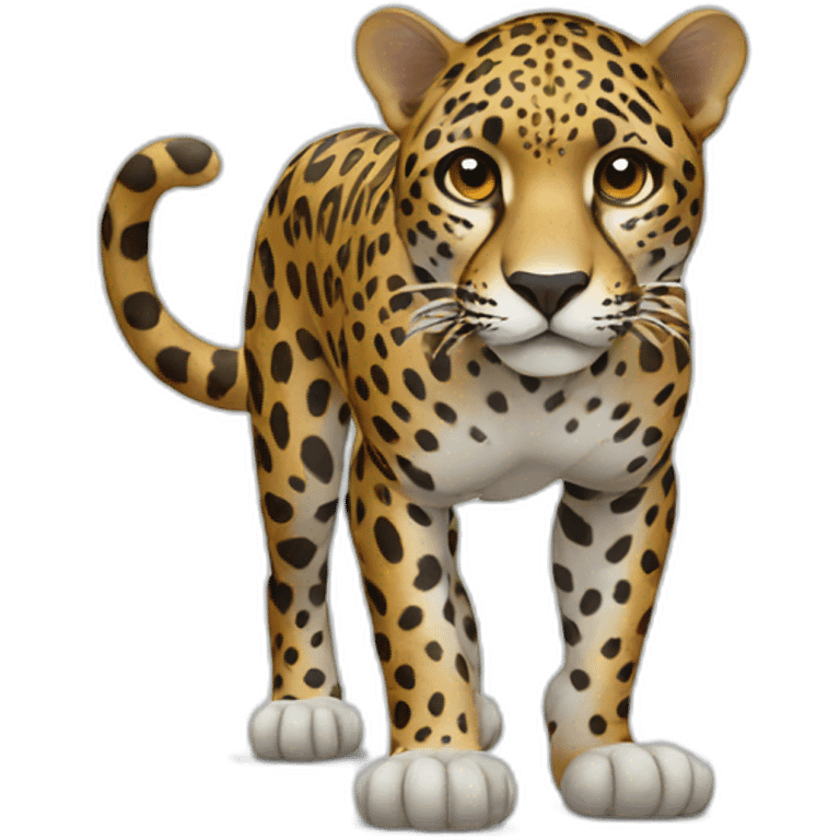 Jaguar Full Body emoji