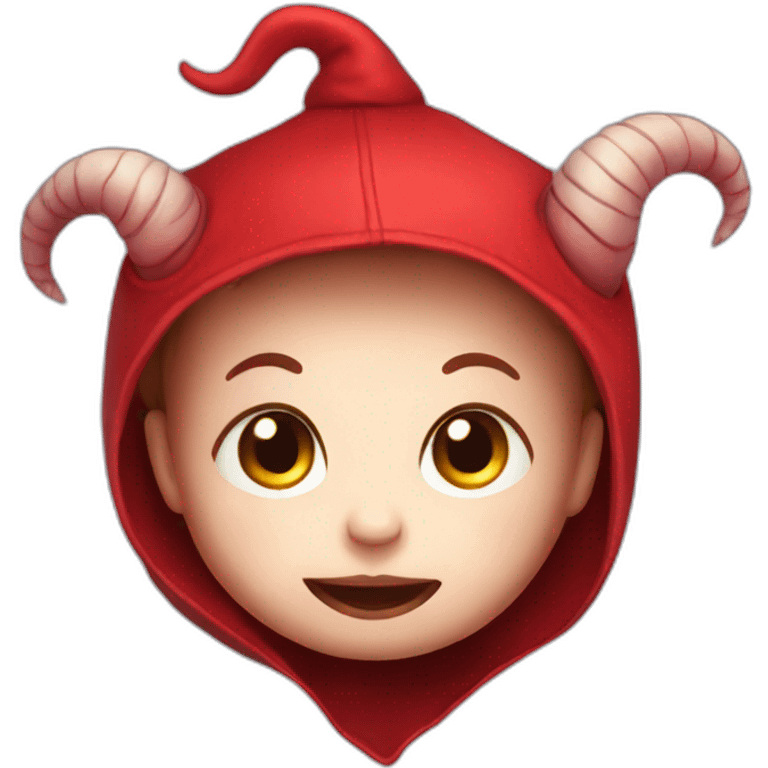 demon in a baby hat emoji