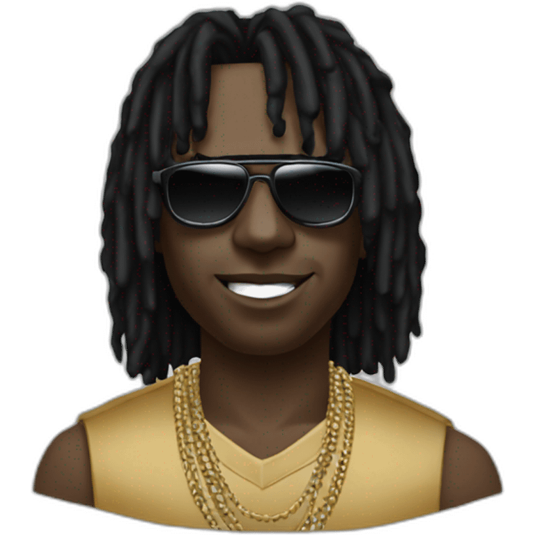 chief keef with sunglasses emoji