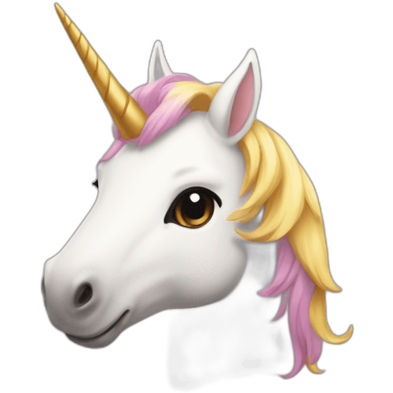 licorne choquée emoji