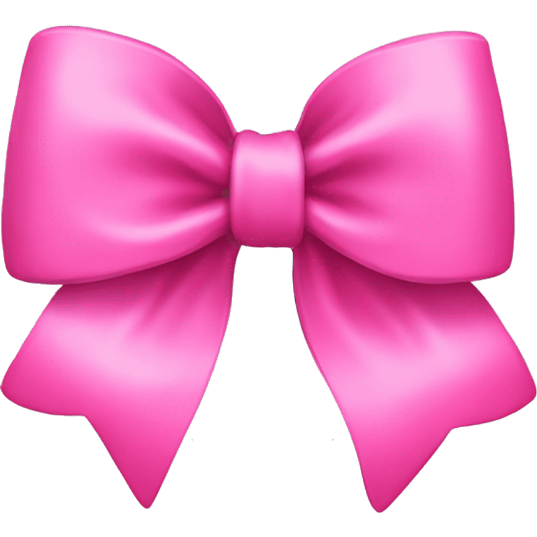 Pink bow emoji