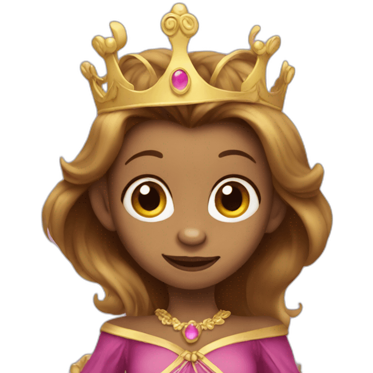 Monkey princess emoji