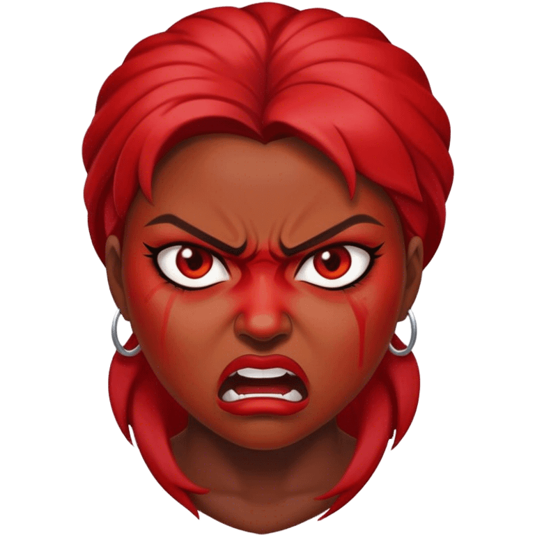 angry angry angry woman emoji