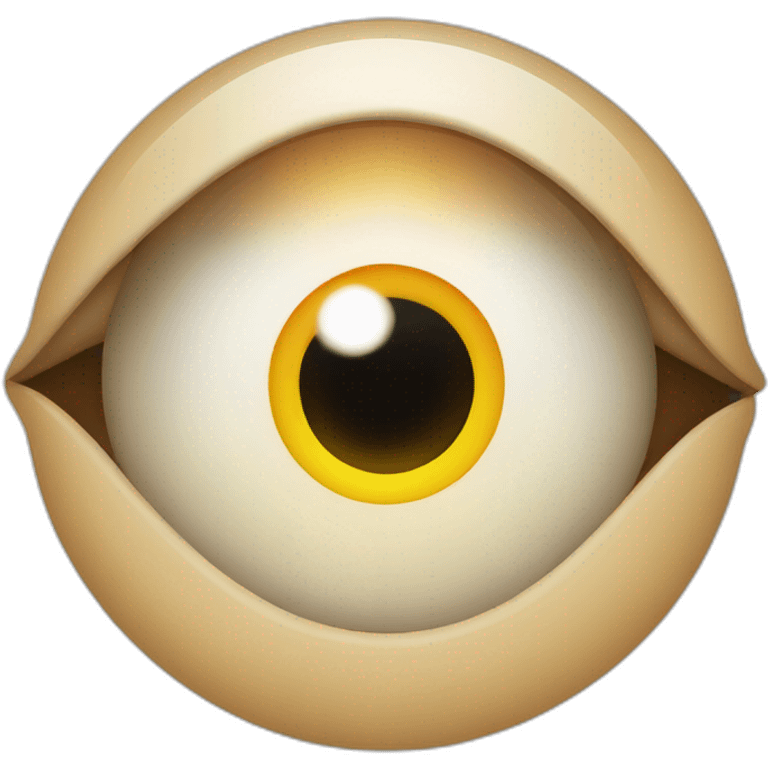 eye with a star inside emoji