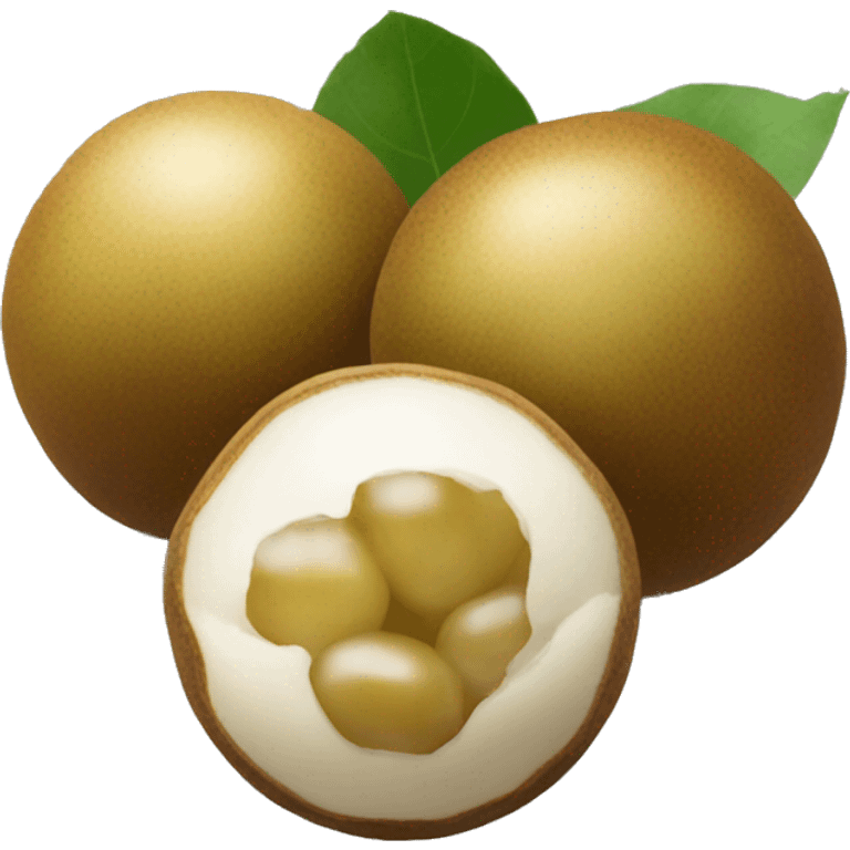 longan fruit emoji